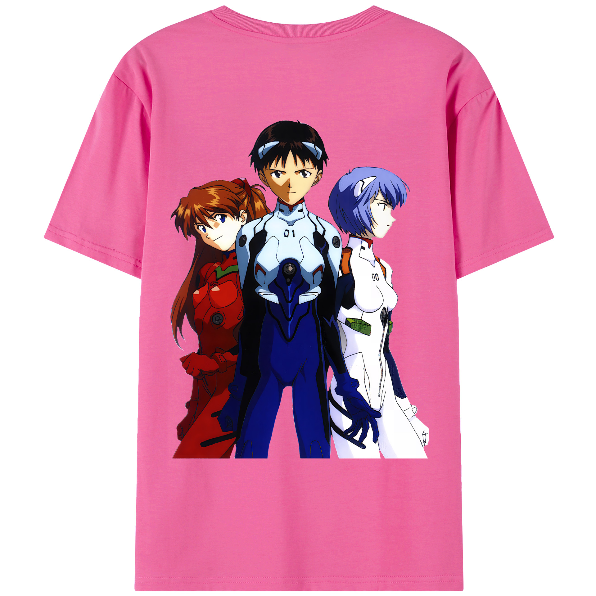 （画像用） EVA 新世紀エヴァンゲリオン レディース半袖Tシャツ(バックプリント)